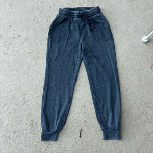 Freely dark gray stonewashed joggers size small